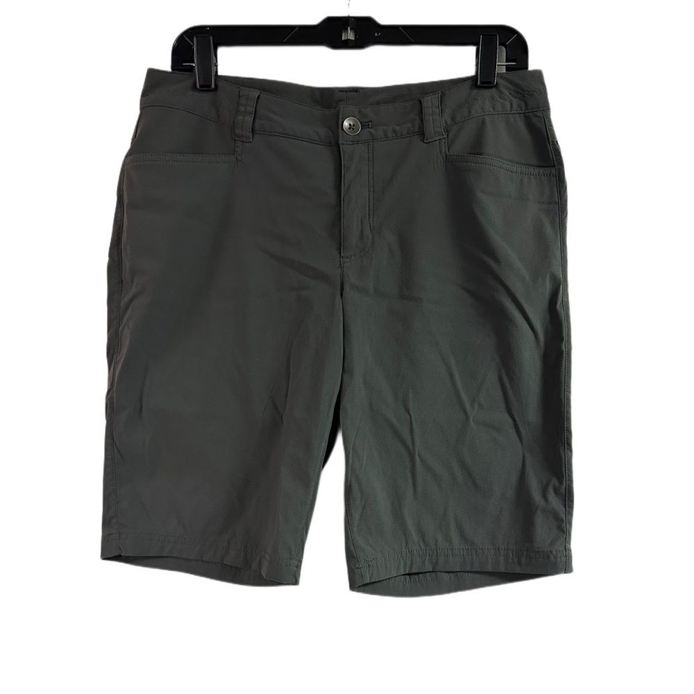 Eddie Bauer Gray Nylon Golf Shorts Size 8